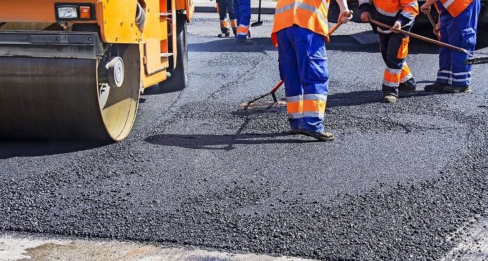 Professional services for restoring the integrity of the roadway